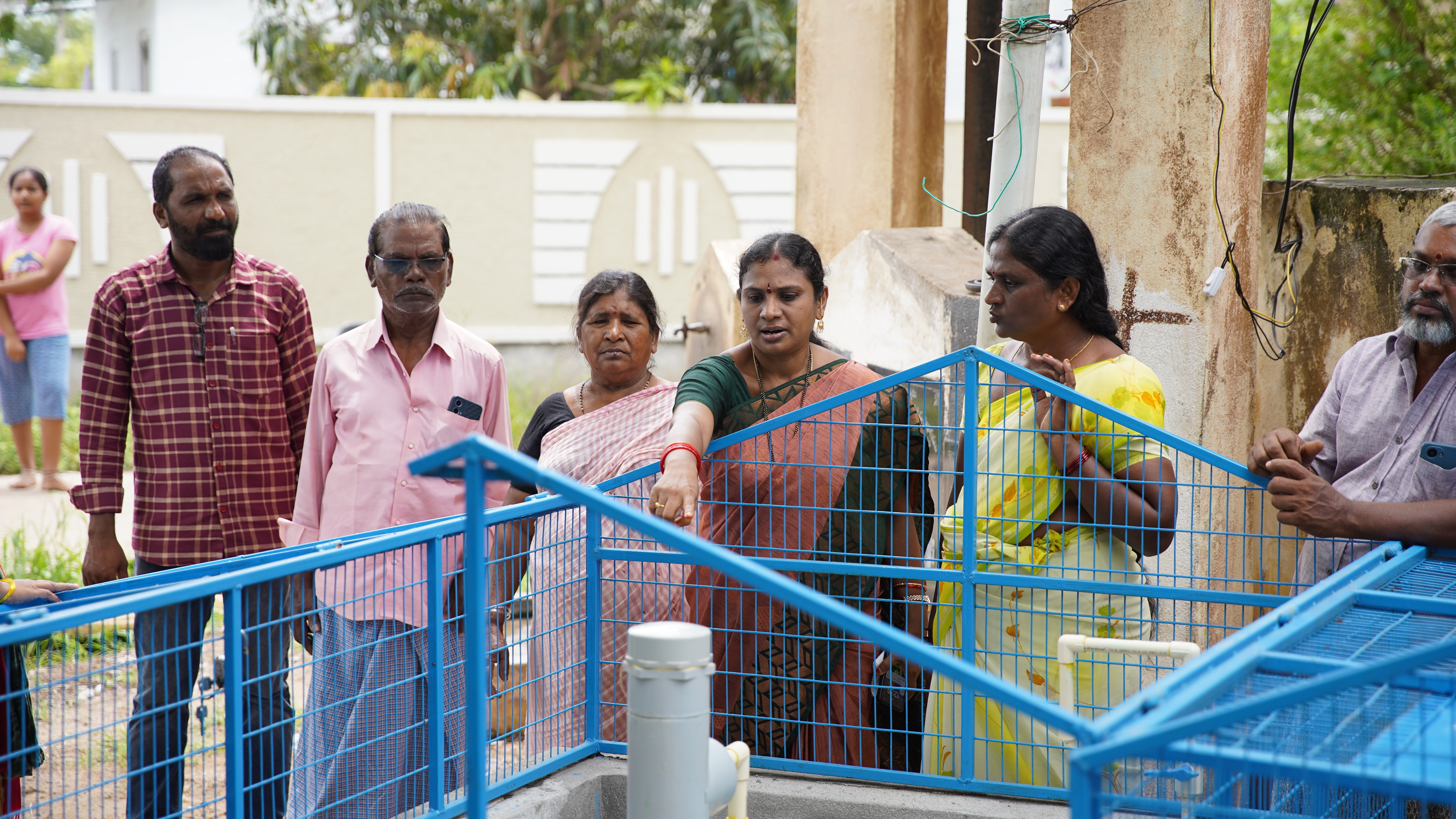 In-line chlorination in Andhra Pradesh
