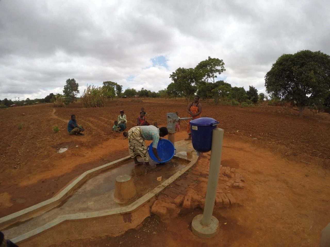 Dispensers for safe water post